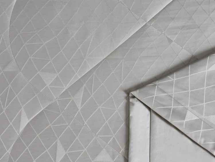 Постельное белье с двумя летними одеялами из египетского хлопка Premium ASABELLA Бежевая пудра 50х70 (2шт) семейное