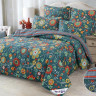 Постельное белье из микросатина с одеялом TANGO DE VERANO  Y-15 50х70 (1шт), 70х70 (1шт) 1,5-спальное