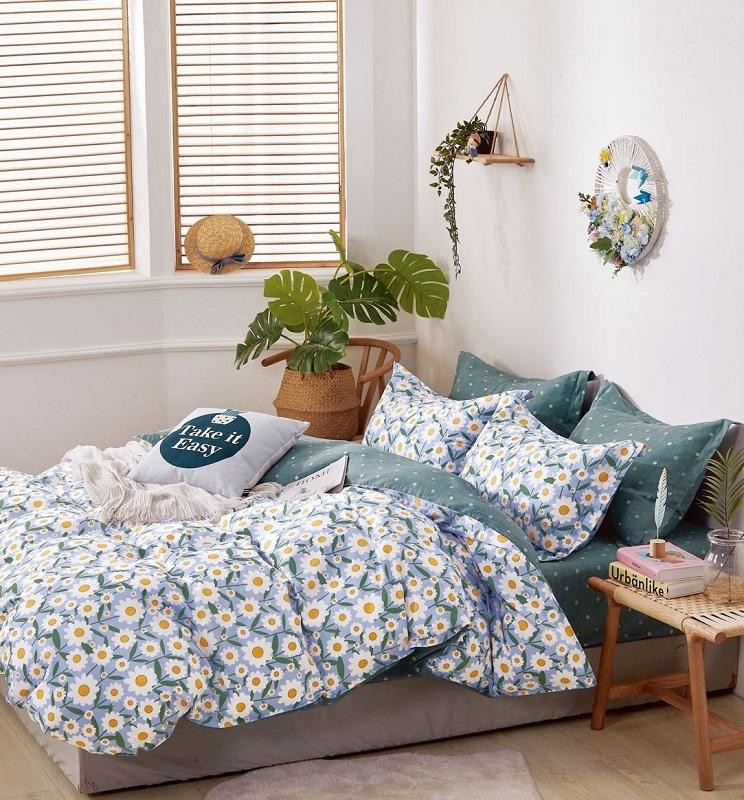 Постельное белье двухстороннее из твила в ПВХ TANGO TPIG-1689 50х70 (2шт) евро