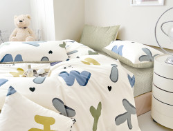 Постельное белье из твил-сатина TANGO буквы 50х70 (1шт), 70х70 (1шт) 1,5-спальное