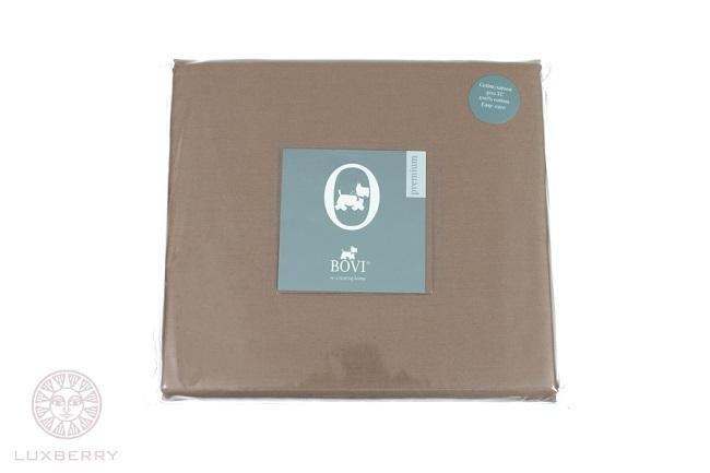 Простыня на резинке BOVI 03107 ELISA капучино 160х200