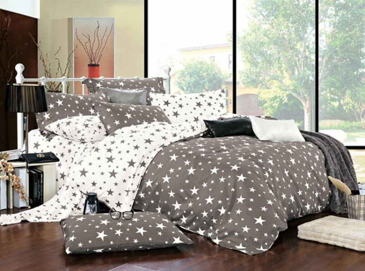 Постельное белье двухстороннее из твила TANGO TPIG-568 50х70 (1шт), 70х70 (1шт) 1,5-спальное