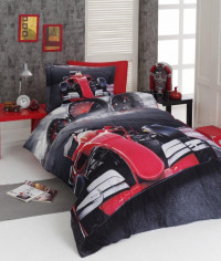 Постельное белье из 3D сатина KARVEN N034 FAST 50х70 (2шт) 1,5-спальное