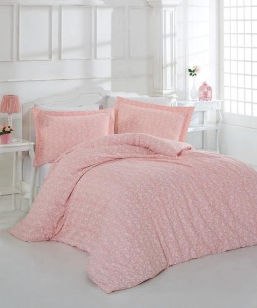 Постельное белье ALTINBASAK PRETTY розовое евро