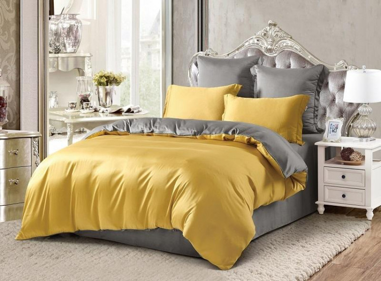 Постельное белье из тенсела двухстороннее TANGO JIU06-25 50х70 (2шт), 70х70 (2шт) евро