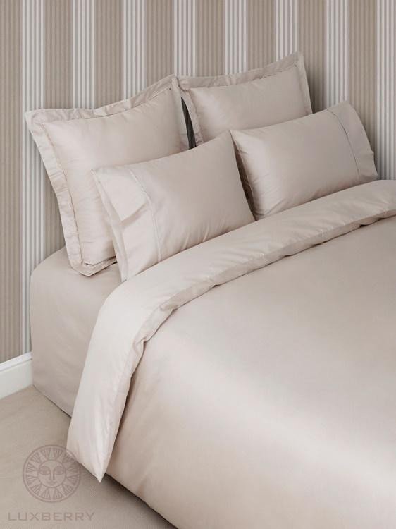 Постельное белье LUXBERRY BASIC песочное евро