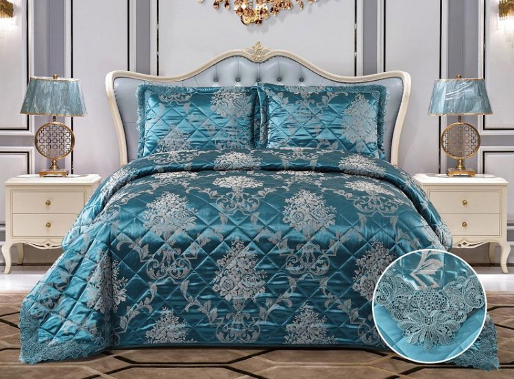 Покрывало с наволочками тонкое жаккардовое TANGO ARISTON ARI-43 240х260