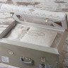 Покрывало жаккардовое с наволочками KARNA AFRODIT синее 180х260