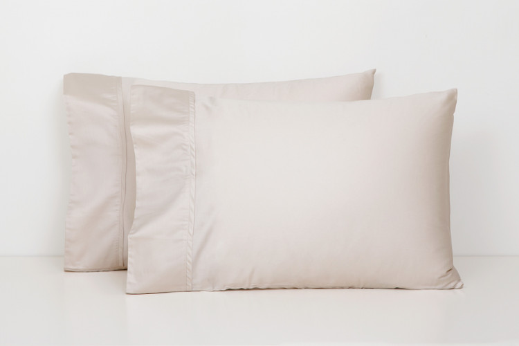 Наволочка из сатина BOVI 03441 БАЗОВАЯ песочная 50х70