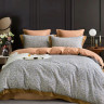 Постельное белье из фланели ASABELLA 2187-6 50х70 (2шт) и 70х70 (2шт) евро