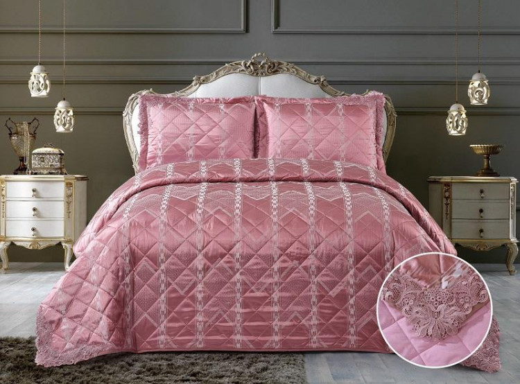 Покрывало с наволочками тонкое жаккардовое TANGO ARISTON ARI-42 240х260