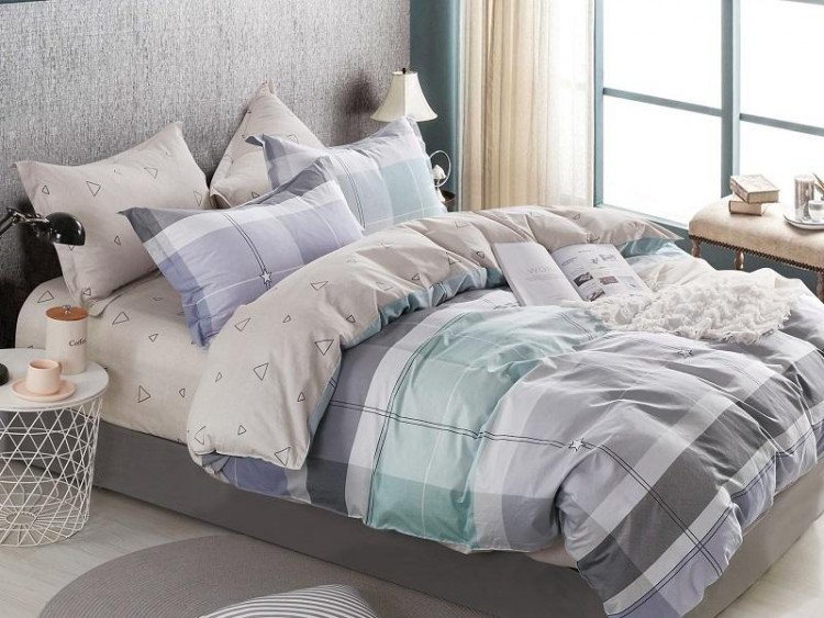 Постельное белье из премиального сатина SL ПРИМА 10655 семейное