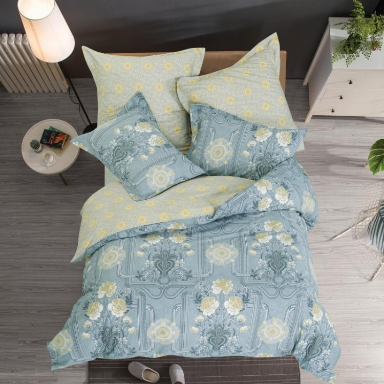 Постельное белье из сатина печатного САЙЛИД B-197 семейное