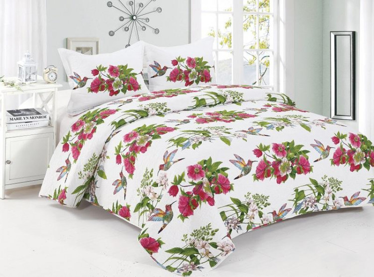 Покрывало с наволочками хлопковое TANGO PATCHWORK PW333-209 230х250