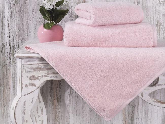 Полотенце из микрокоттона KARNA MORA пудра 70х140