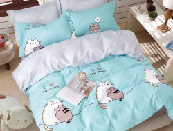 Постельное белье двухстороннее из твила TANGO love mom 50х70 (1шт), 70х70 (1шт) 1,5-спальное