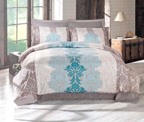 Постельное белье ALTINBASAK VIVID коричневое евро