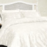 Постельное белье из сатина KARVEN N021 CARMINA WHITE 50х70 (2шт), 70х70 (2шт) евро