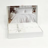 Постельное белье из сатина KARVEN N021 CARMINA WHITE 50х70 (2шт), 70х70 (2шт) евро