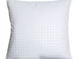 Подушка из серого гусиного пуха и пера BELPOL ФОРМУЛА шашка 70х70 средняя