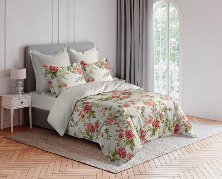 Постельное белье из печатного твил-сатина SAILID BR-17-3 евро