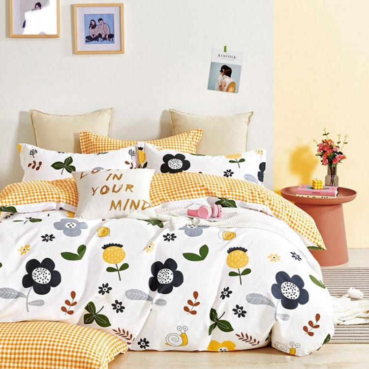 Постельное белье двухстороннее из твила TANGO TPIG-1379 50х70 (1шт), 70х70 (1шт) 1,5-спальное