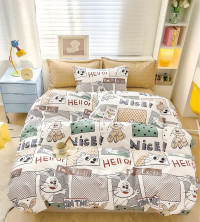 Постельное белье из твил-сатина TANGO exited 50х70 (2шт), 70х70 (2шт) евро