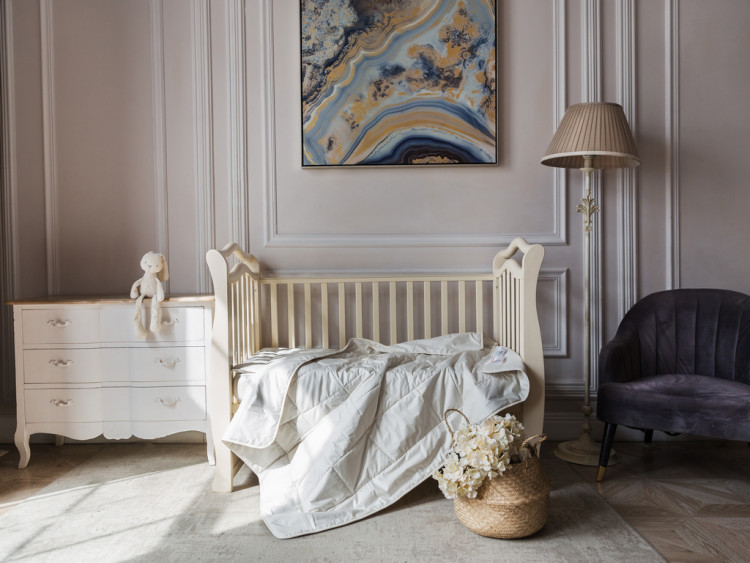 Детский комплект GERMAN GRASS BABY ORGANIC LINEN GRASS из одеяла 100х150 и подушки 40х60