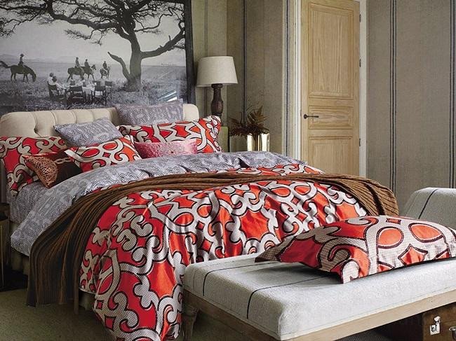 Постельное белье из сатина TANGO TS-404-70 70х70 (2шт) 2-спальное