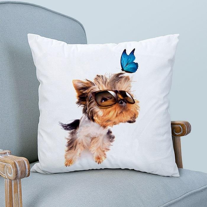 Наволочка декоративная из велюра TANGO 3D 7030-57 45х45