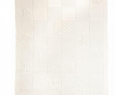 Плед детский из хлопка и акрила BELPOL FISH экрю 110х140