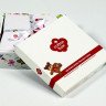 Постельное белье для малышей с аппликацией COTTON BOX БАБОЧКИ 35х75 (2шт)