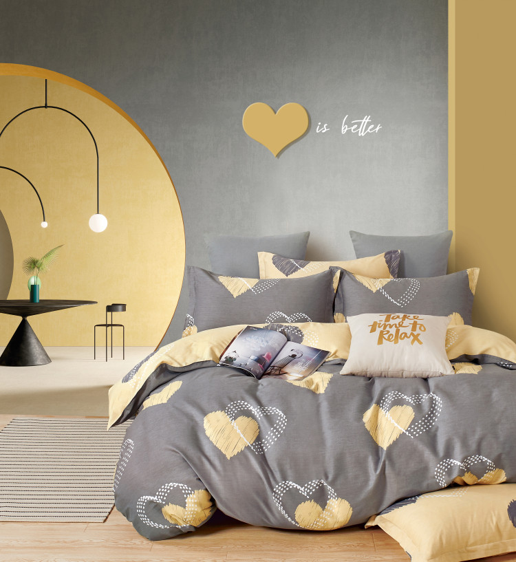 Постельное белье из твил-сатина TANGO ловер 50х70 (2шт), 70х70 (2шт) евро