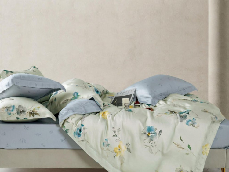 Постельное белье из тенсела ASABELLA 1964-6 50х70 (2шт) и 70х70 (2шт) евро