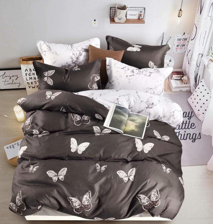 Постельное белье из микросатина TANGO DREAM FLY DF-424-50 50х70 (2шт) 2-спальное