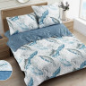 Постельное белье из микросатина с одеялом TANGO DE VERANO  Y-58 50х70 (1шт), 70х70 (1шт) 1,5-спальное