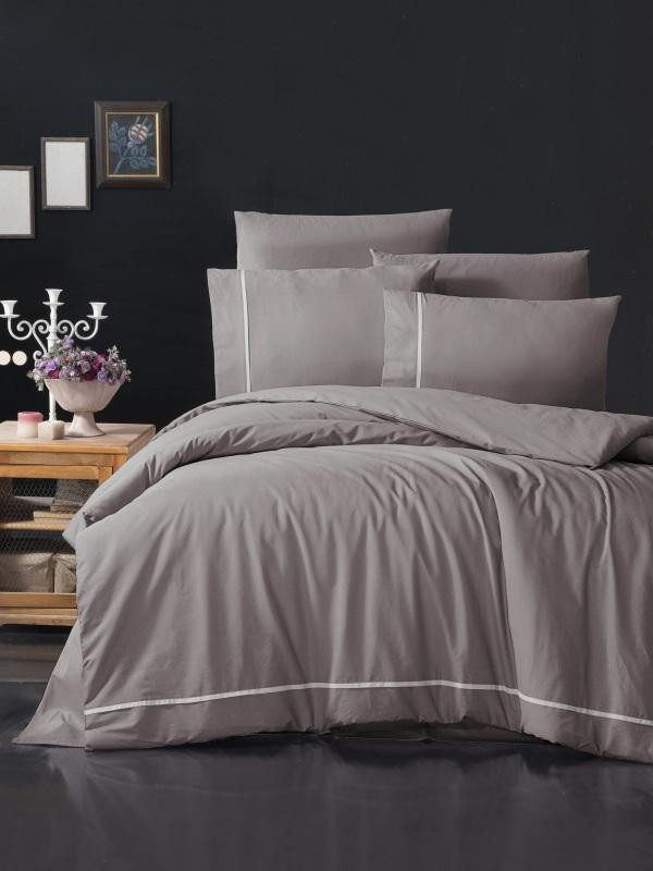 Постельное белье из DELUXE ранфорса KARVEN N030 ALISA LILAC 50х70 (2шт), 70х70 (2шт) семейное