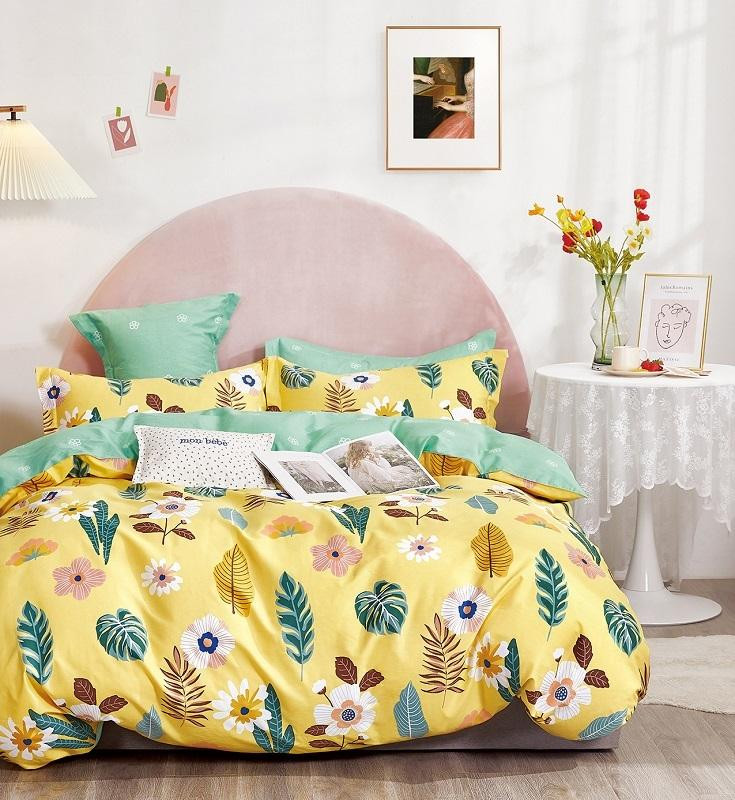 Постельное белье двухстороннее из твила TANGO TPIG-1633 50х70 (1шт), 70х70 (1шт) 1,5-спальное