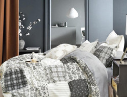 Постельное белье из сатина TANGO даммето 70х70 (2шт) 2-спальное