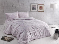 Постельное белье сатиновое TAC HAPPY DAY CASTILLO лиловое евро