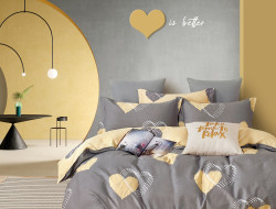 Постельное белье из твил-сатина TANGO ловер 50х70 (1шт), 70х70 (1шт) 1,5-спальное