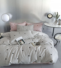 Постельное белье из твил-сатина TANGO коразон 50х70 (2шт) 1,5-спальное