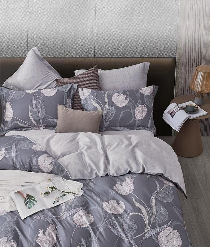 Постельное белье из тенсела TANGO TT5-138 50х70 (2шт), 70х70 (2шт) семейное