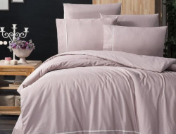 Постельное белье из DELUXE ранфорса KARVEN N030 ALISA POWDER 50х70 (2шт), 70х70 (2шт) семейное