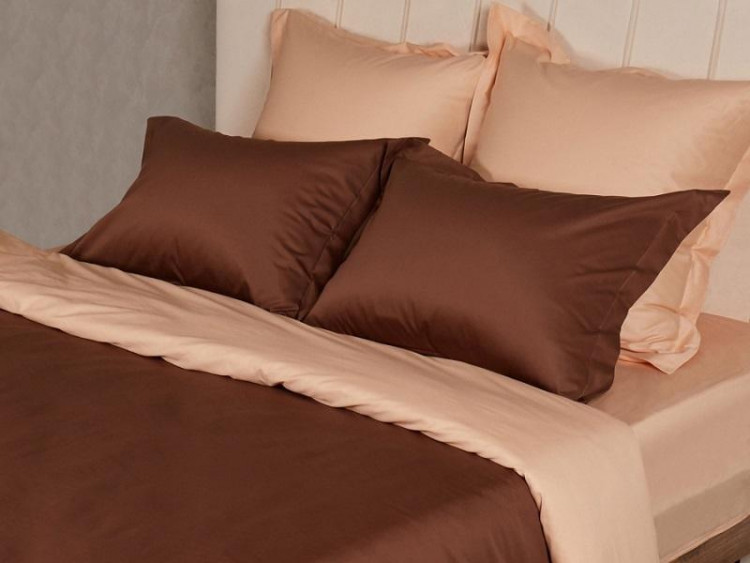 Постельное белье двухстороннее из сатина SAILID BL-3-3 евро