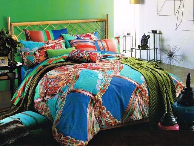 Постельное белье из сатина TANGO TS-63A-70 70х70 (2шт) 1,5-спальное