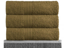 Полотенце махровое BAYRAMALY темно-оливковое 70х140