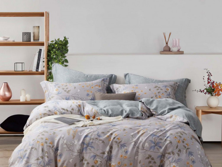 Постельное белье из тенсела ASABELLA 1819-6 50х70 (2шт) и 70х70 (2шт) евро
