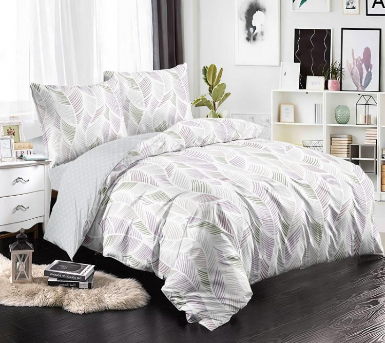 Постельное белье из микросатина TANGO DREAM FLY DF-494 50х70 (1шт), 70х70 (1шт) 1,5-спальное