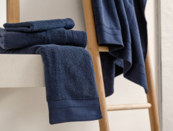 Комплект полотенец из микрокоттона GERMAN GRASS Blue Balance Grass 40х70 (1шт), 70х140 (1шт)